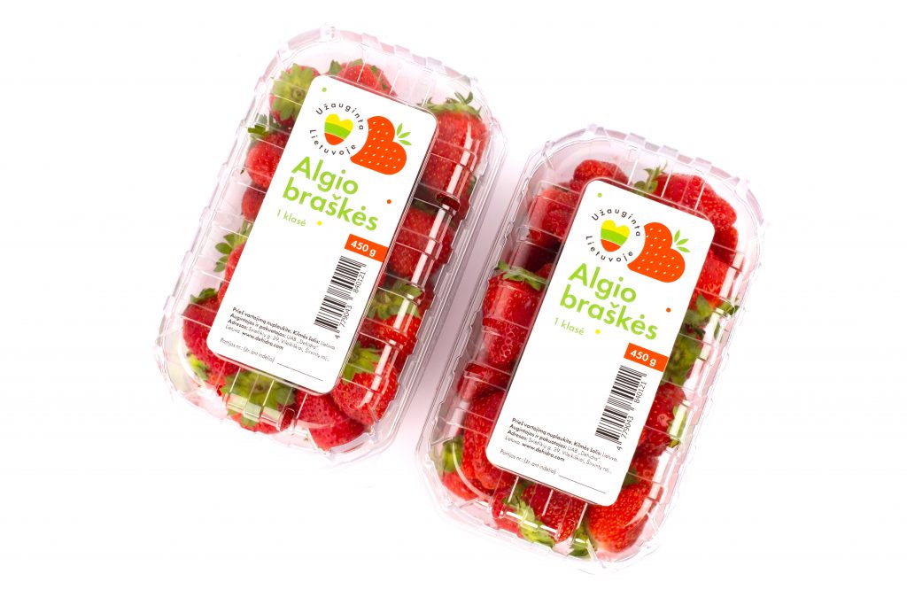 Fresh strawberries Algis
